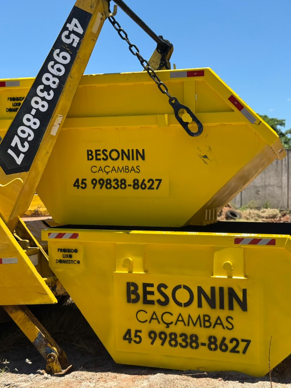 Serviço Transporte - Besonin Caçambas